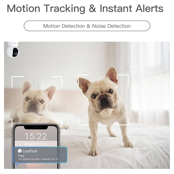 LAST CHANCE Laxihub 360 Degree Indoor Security Camera - Picture 3 of 3